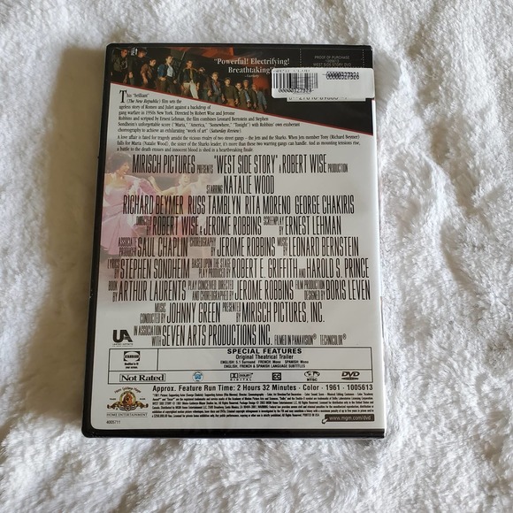 West Side Story 1961 Movie DVD - Picture 2 of 6